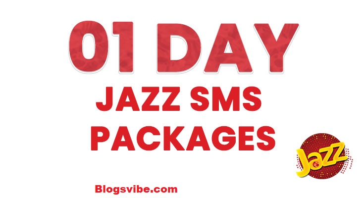 Jazz 1 Day Sms Packages